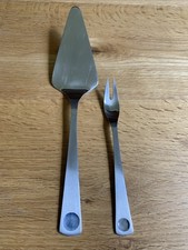 Rosenthal Plus Edelstahl Besteck 1 Tortenheber 1 Vorlegegabel Wolf Karnagel