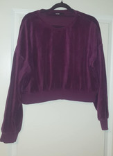 Bik Bok Crop Pullover Lila Gr