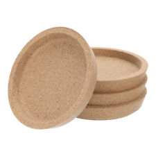 4Stk Kork Untersetzer mit Rand
