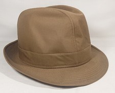 True Vintage Nino Aquaflex Herrenhut Hut Trilby 20er 30er Jahre Theater Film