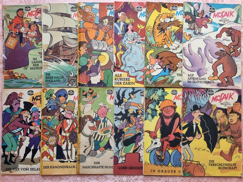 Mosaik digedags 1962 nr - ,