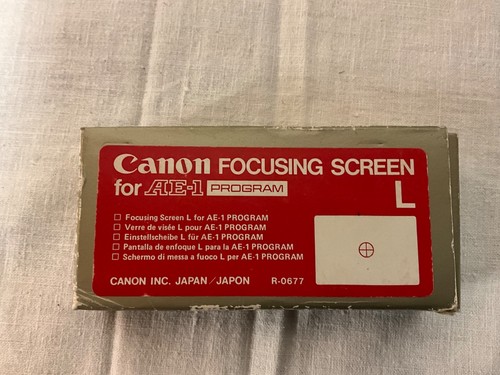 Canon focusing screen for - canon, ae-1