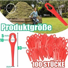 100STK Ersatz-Messer Klingen