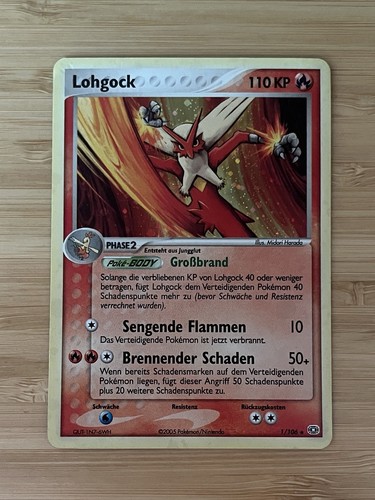 Pokémon tcg lohgock holo - pokémon,