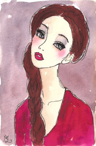 Portrait mädchen frau - frau, woman