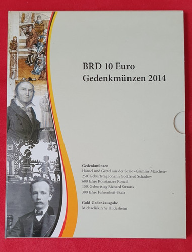 Euro gedenkmünze 2014 - 10,