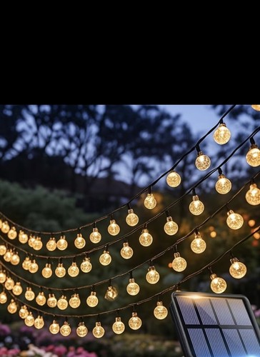 Solar bubble balls lampe - solar,