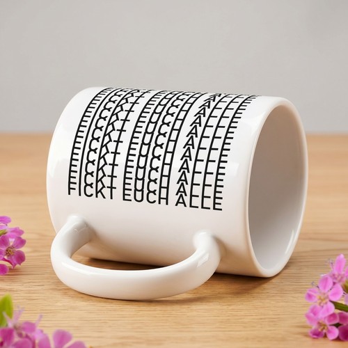 Kaffeetasse ckt euch - „f*ckt,