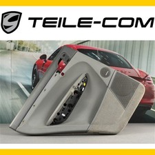 Porsche Cayenne E1 Türverkleidung hinten Kunstleder steingrau/stahlgrau/g