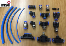 Steckanschluss Steckverschraubung T-Stück Y-Stück Winkel Druckluft wie IQS/Festo