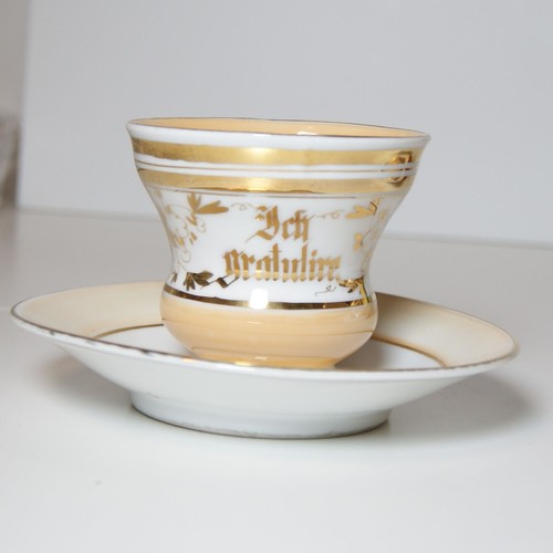 Vitrinentasse ich gratuliere - vitrinentasse,