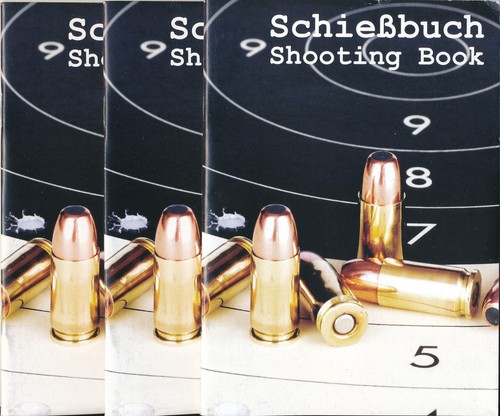 Schießbuch mit fehlern - 3x,