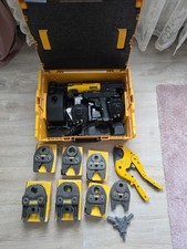 REMS Mini-Press ACC Akku-Pressmaschine Ladegerät 2 Akku´s + Koffer+Zubehör