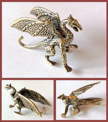 Messing drache massiv - massiv, neu
