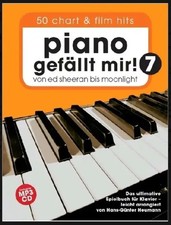 Piano gefällt mir! 50 Chart und Film Hits - Band 7 mit CD. Bd.7 | Heumann | Buch