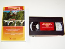 Deutschlands schönste Eisenbahnen, Thüringen, Sachsen, Weihnachtsgeschenk, VHS