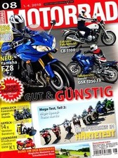 M1008 + Vergleich HONDA Shadow 750 ABS vs. KAWASAKI VN 900 + MOTORRAD 8/2010