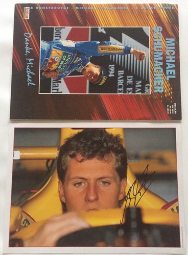 Michael schumacher signiert - michael,