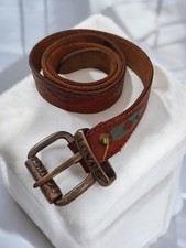 Vintage Ledergürtel Levis alt, original Retro Accessoire gebraucht