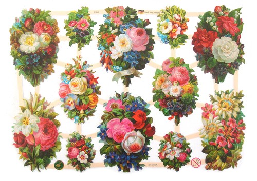 Glanzbilder blumensträuße - glanzbilder,,