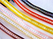 5 Meter Samtband Borte Webband viele Farben 10mm breit, (1.10€ pro Meter)   (7)
