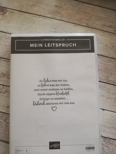 Stampin stempelset mein - stampin, up