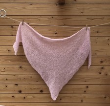 Schal Dreieckstuch Aus Alpaka Und Seide NEU Handmade 