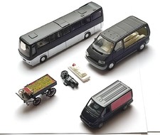 VW Ford Mercedes ... Leichenwagen Konvolut Umbauten ca 1:43 bis ca 1:35