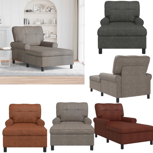 Lounge liege mit kissen - lounge-liege, stoff