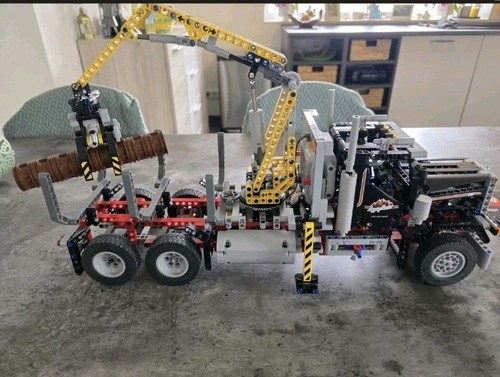 Lego technic holztransporter - technic:,