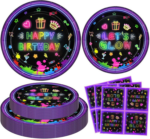 120 packungen neon - 120, geburtstag