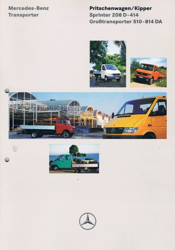 Prospekt mercedes transporter - prospekt,