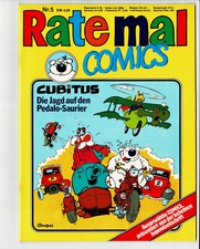 Rate Mal Comics 5: Cubitus (Pabel 1982) 52 S., Die Jagd auf den Pedalo-Saurier