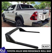 FÜR TOYOTA HILUX MK8 DOUBLE CAB RIDGEBACK ÜBERROLLBÜGEL FÜR RTC IN SCHWARZ 3 STÜCK LED 15+