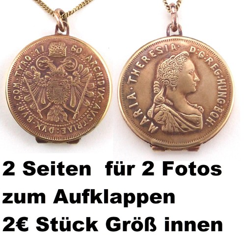 Medaillon anhänger antik - anhänger,