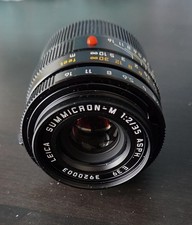 Leica SUMMICRON-M 35mm f/2,0 Objektiv aus Nachlass schwarz eloxiert TOP ZUSTAND