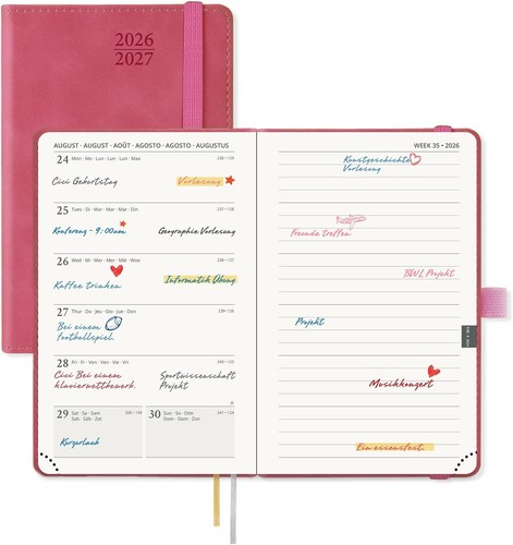 Poprun taschenkalender 2026 - poprun,