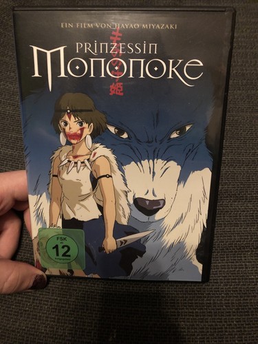 Prinzessin mononoke ghibli dvd - mononoke,