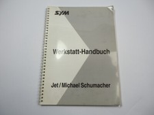 Sym Jet Michael Schumacher Motorroller Werkstatthandbuch Reparatur Sanyang