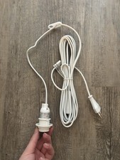 Lampenpendel/Lampenfassung E14, 5 m Zuleitung  - Neu