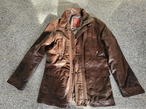 Schicke lederjacke trapper - lederjacke, gr