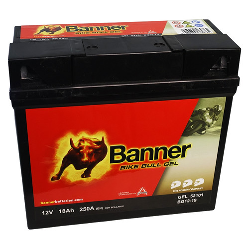 52101 bike bull gel 12v - 52101, 18ah