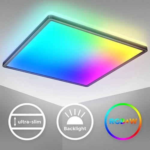 Led panel schwarz - led,