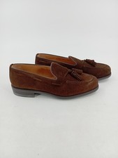 Berwick 1707 Herren Slipper Loafer Wildleder Braun Gr. 42.5 Klassisch