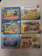 Konvolut 11 Puzzles für Kinder ab 4 Jahren - Bob der Baumeister, Dschungelbuch