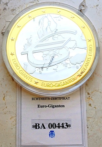 Euro giganten versilbert - giganten,