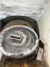 Möllhoff Feuerbeton Kessel Ofen mit Emaille Kessel evtl. auch Grill Heizofen