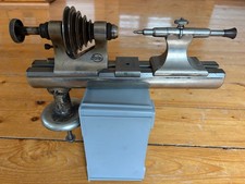 Boley Drehbank Drehstuhl 8mm Spindelstock + Reitsock gebraucht - Wange wie F 1