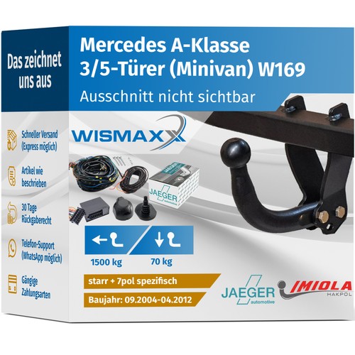 Ahk starr passt für mercedes - passt,