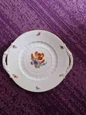 Stadt Meissen Gebäckteller Prunkteller Kuchenteller